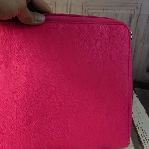 Melie Bianco tablet small laptop case bag zip pink - Picture 5 of 7